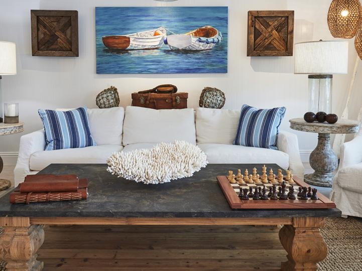 Design Tips: Small Coastal Living Room