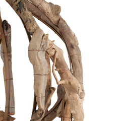 Driftwood Orb Chandelier