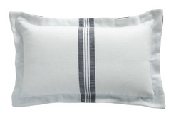 Classic Midnight Stripe - Outdoor Pillow