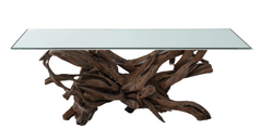 Hampton Driftwood Console Base - in Natural 80