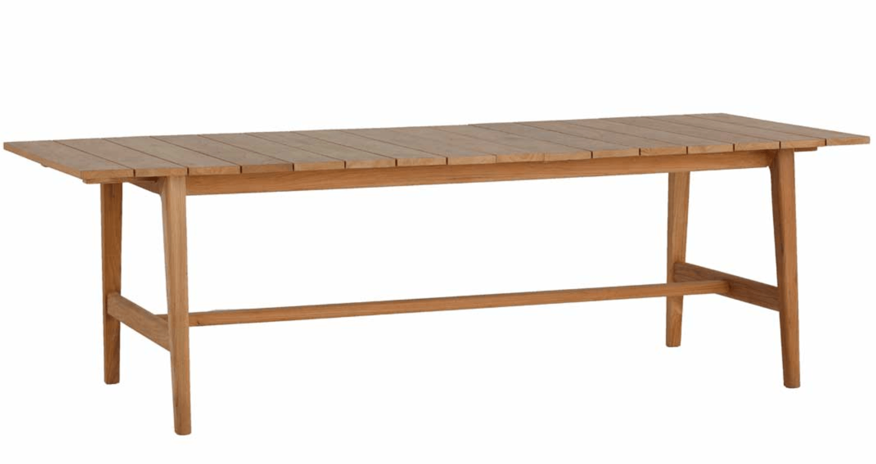 Cape Cod Outdoor Extension Dining Table Natural or Oyster Teak