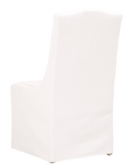 Coronado Slipcovered Dining Chair - Pearly White