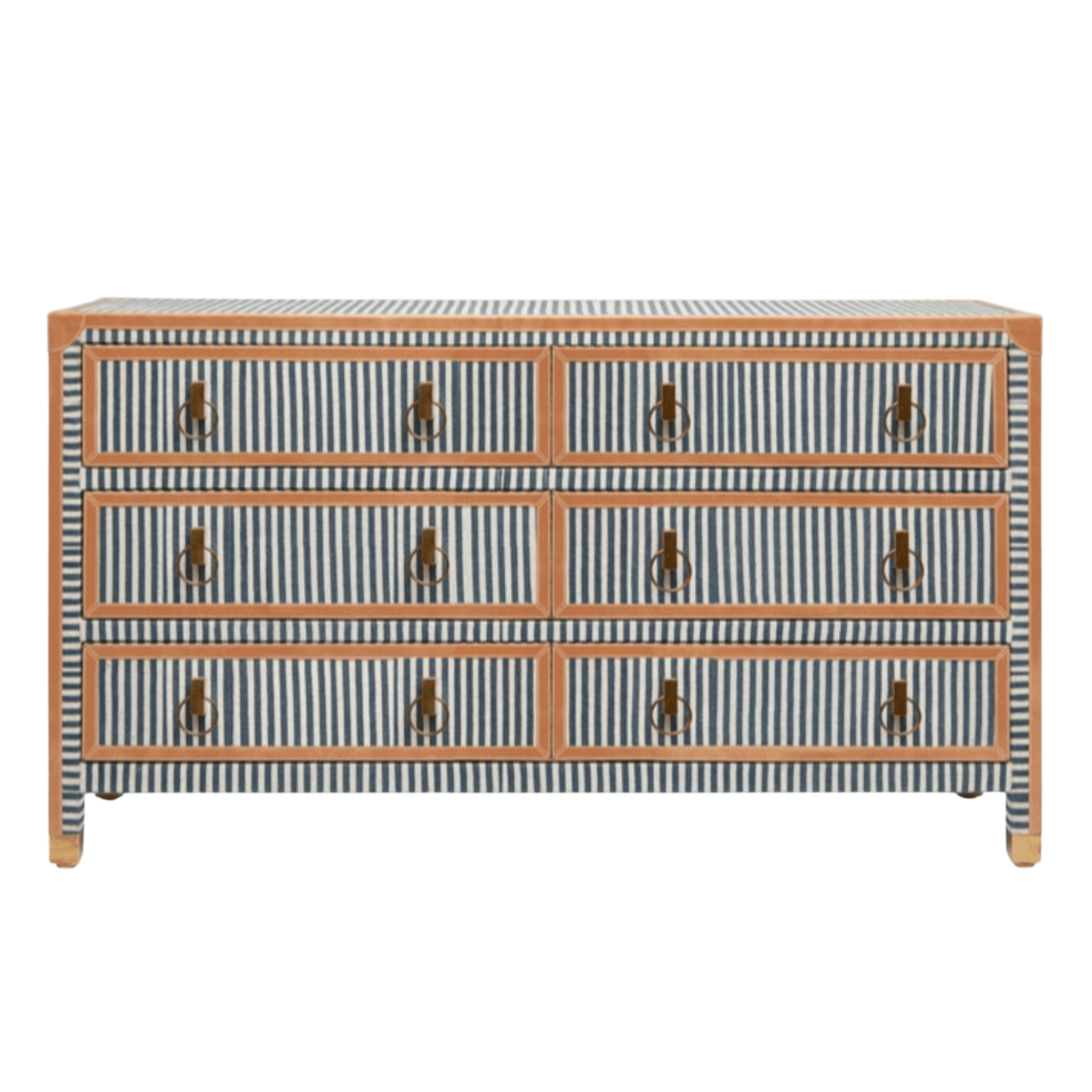 Denby Striped Canvas Dresser
