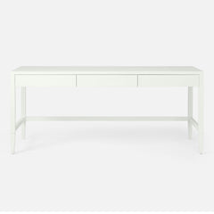 Conrad Pristine White Desk - Four Sizes