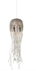 Jellyfish Single Nickel 1-Light Pendant