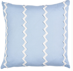Lazare  Chambray Blue Pillow