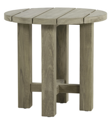 Cape Cod Outdoor Side Table - Natural or Oyster Teak