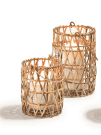 Woven Cane Lanterns (3 styles, 2 sizes) Accessory 