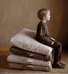 Linen Floor Pillow -set of 2 (Libeco) Floor Pillow 