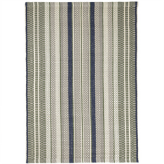 Bay Stripe Woven Cotton Rug