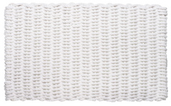 Rope Doormat - White Solid