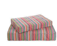 Dog Bed - Bright Stripe in Two Size Options