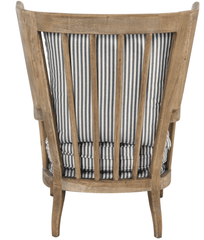 Liberty Striped Accent Chair Accent Chair 