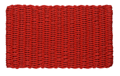 Rope Doormat - True Red Solid