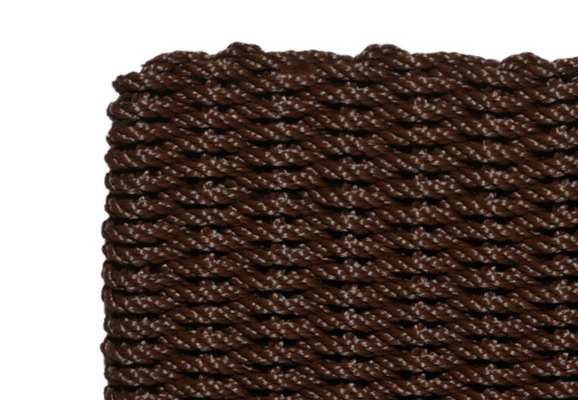 Rope Doormat - Brown Solid