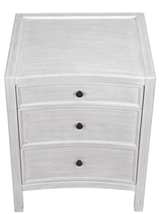 Sea Watch Three Drawer Bedside Chest