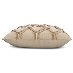 Acacia Rope Knot Indoor/Outdoor Pillow