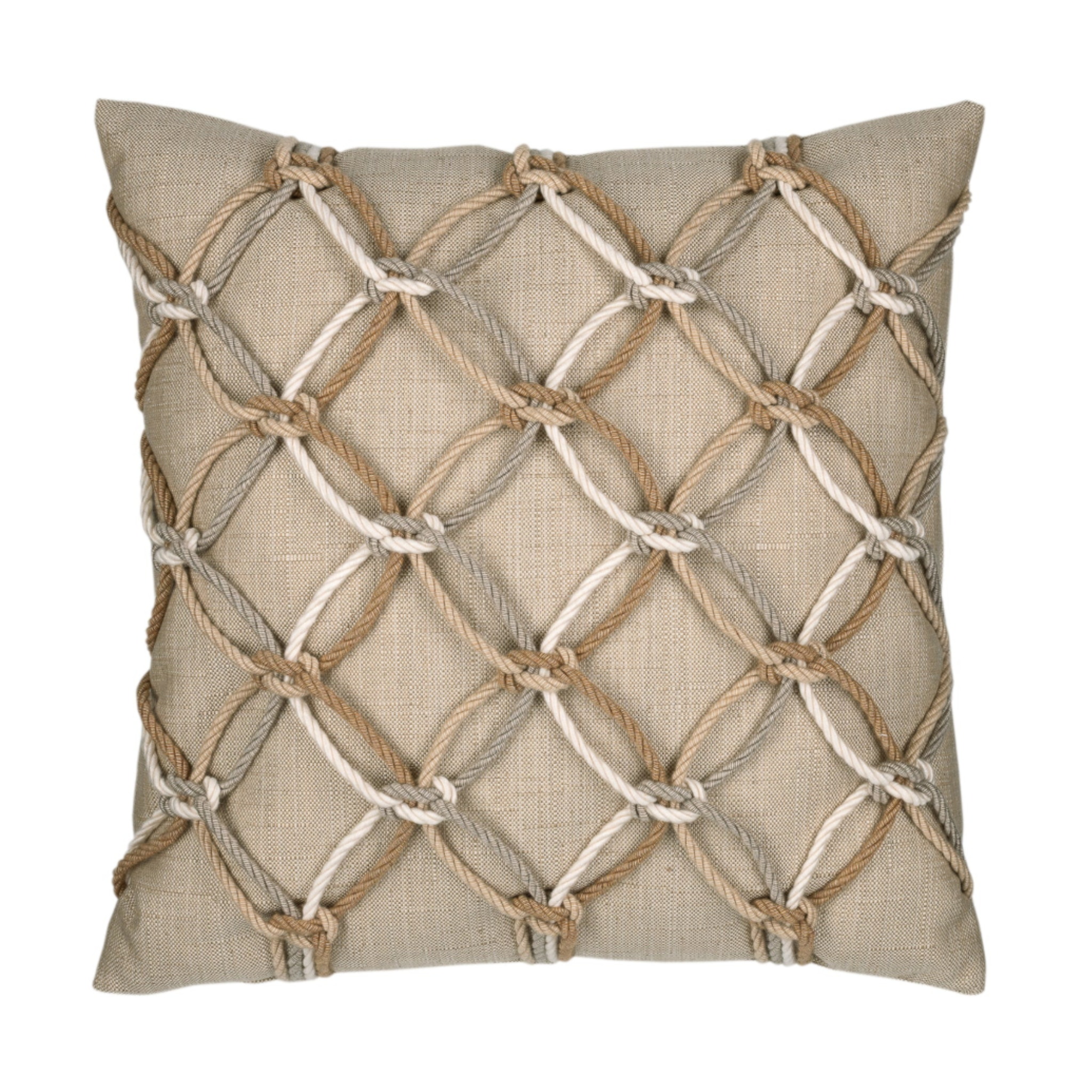 Acacia Rope Knot Indoor/Outdoor Pillow