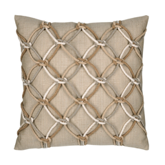 Acacia Rope Knot Indoor/Outdoor Pillow