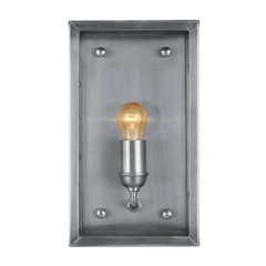 Asbury Silver Outdoor Wall Sconce