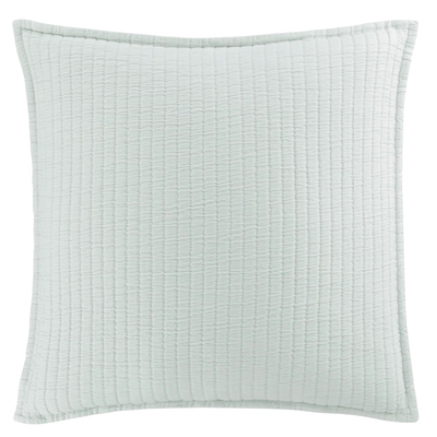 Boyfriend Matelasse Sham- Sky