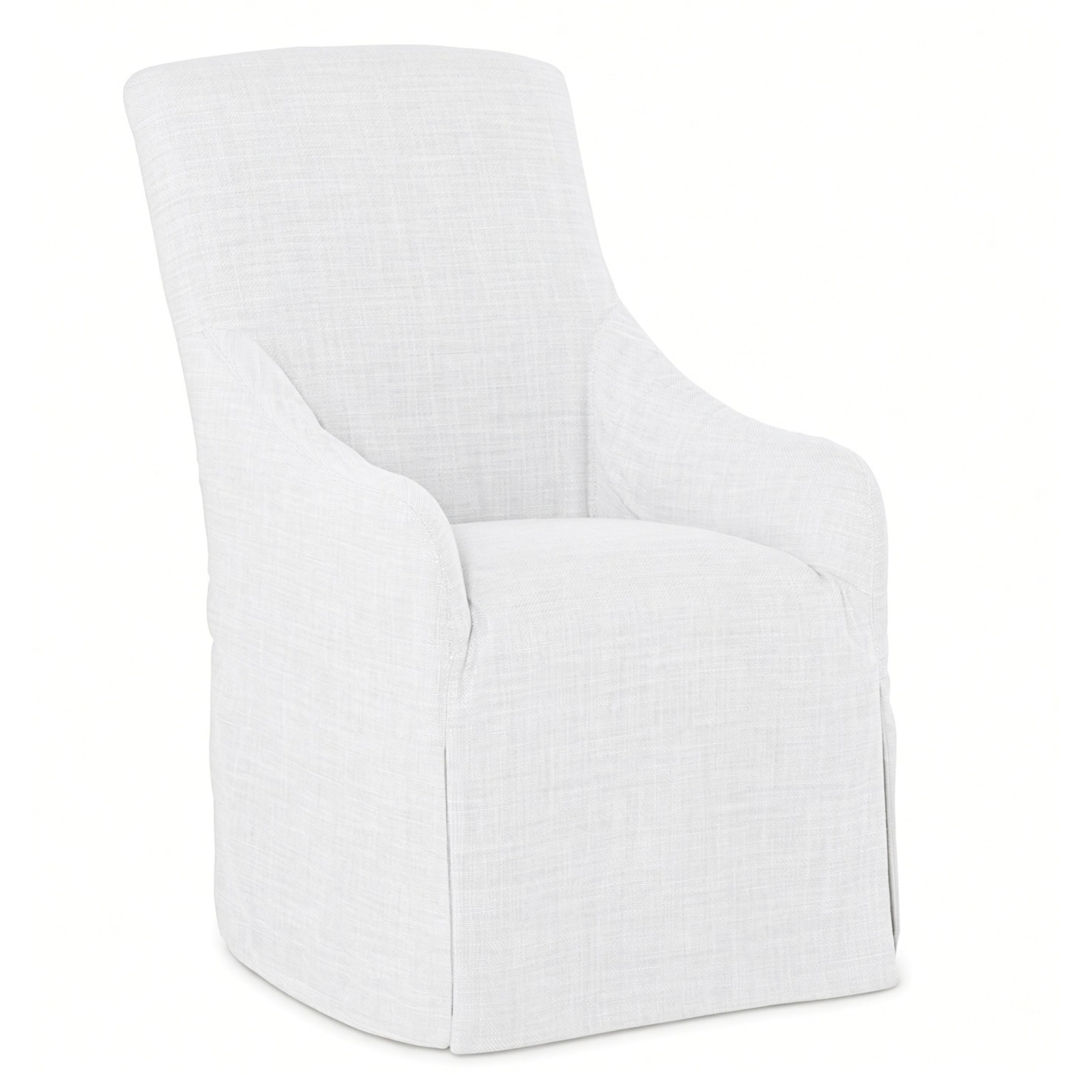 Carmel-By-The-Sea Slipcovered Dining Arm Chair