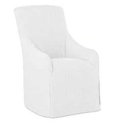 Carmel-By-The-Sea Slipcovered Dining Arm Chair