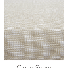 Detailed image of the Clean Seam.