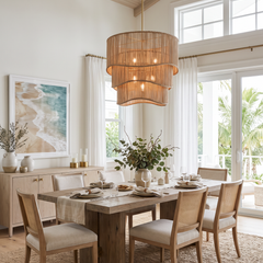 Nimes Rattan Chandelier
