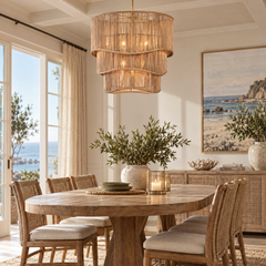Nimes Rattan Chandelier