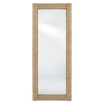 Velma Rope Floor Mirror - Our Boat House