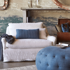 Bermuda Slipcovered Chair & A Half