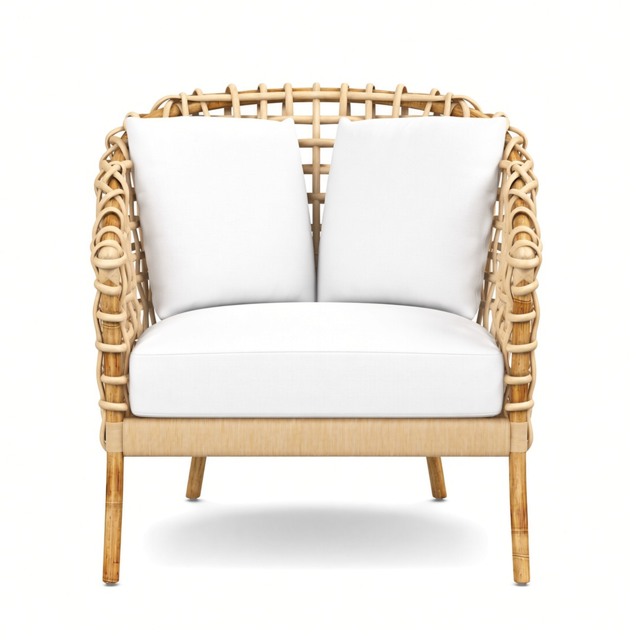 Brianna Rattan Accent Chair
