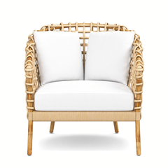 Brianna Rattan Accent Chair