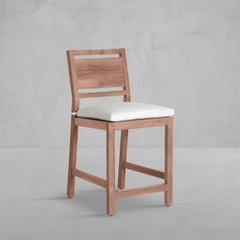 Laguna Counter Stool - Natural Teak
