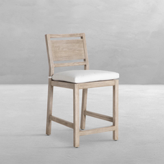 Laguna Counter Stool - Oyster Teak