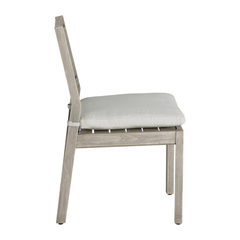 Laguna Dining Side Chair - Oyster Teak