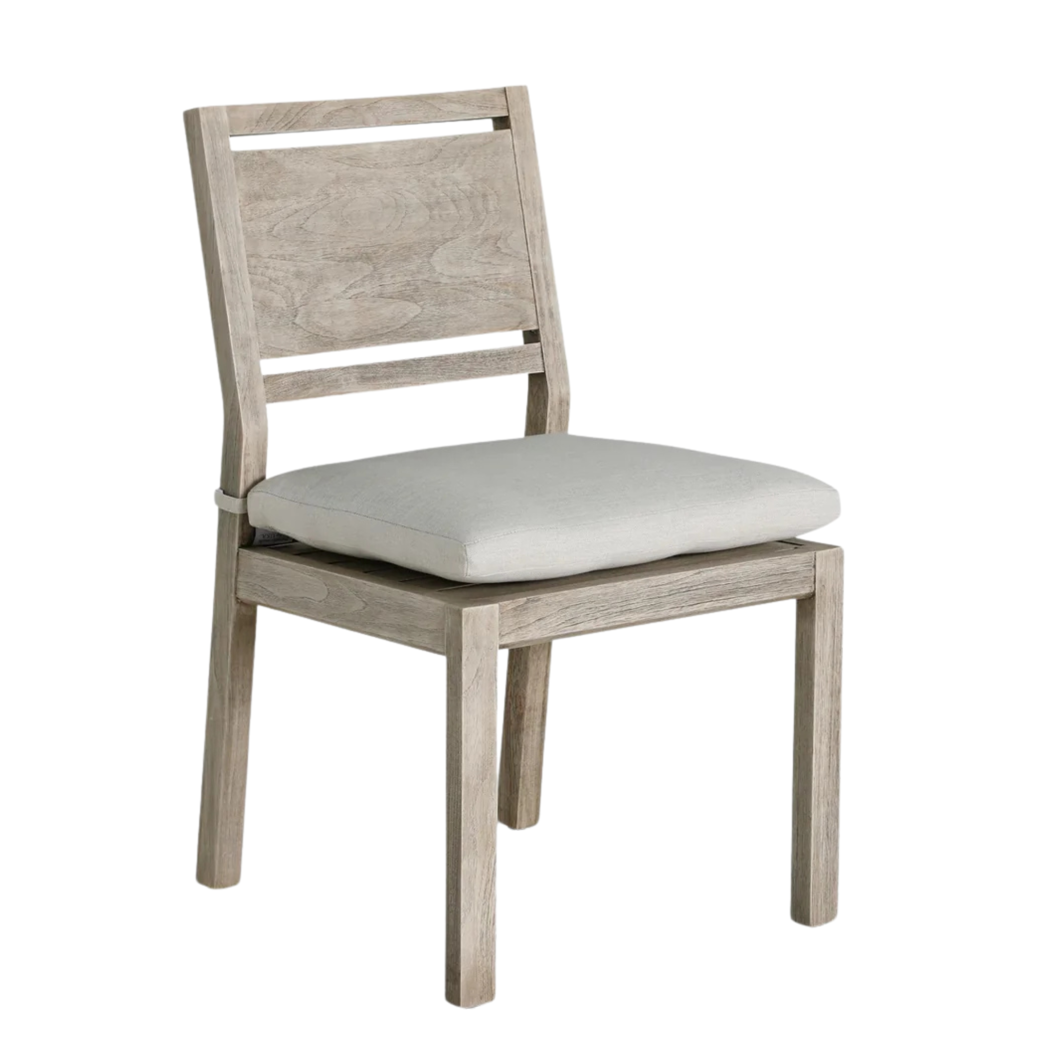Laguna Dining Side Chair - Oyster Teak