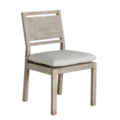 Laguna Dining Side Chair - Oyster Teak