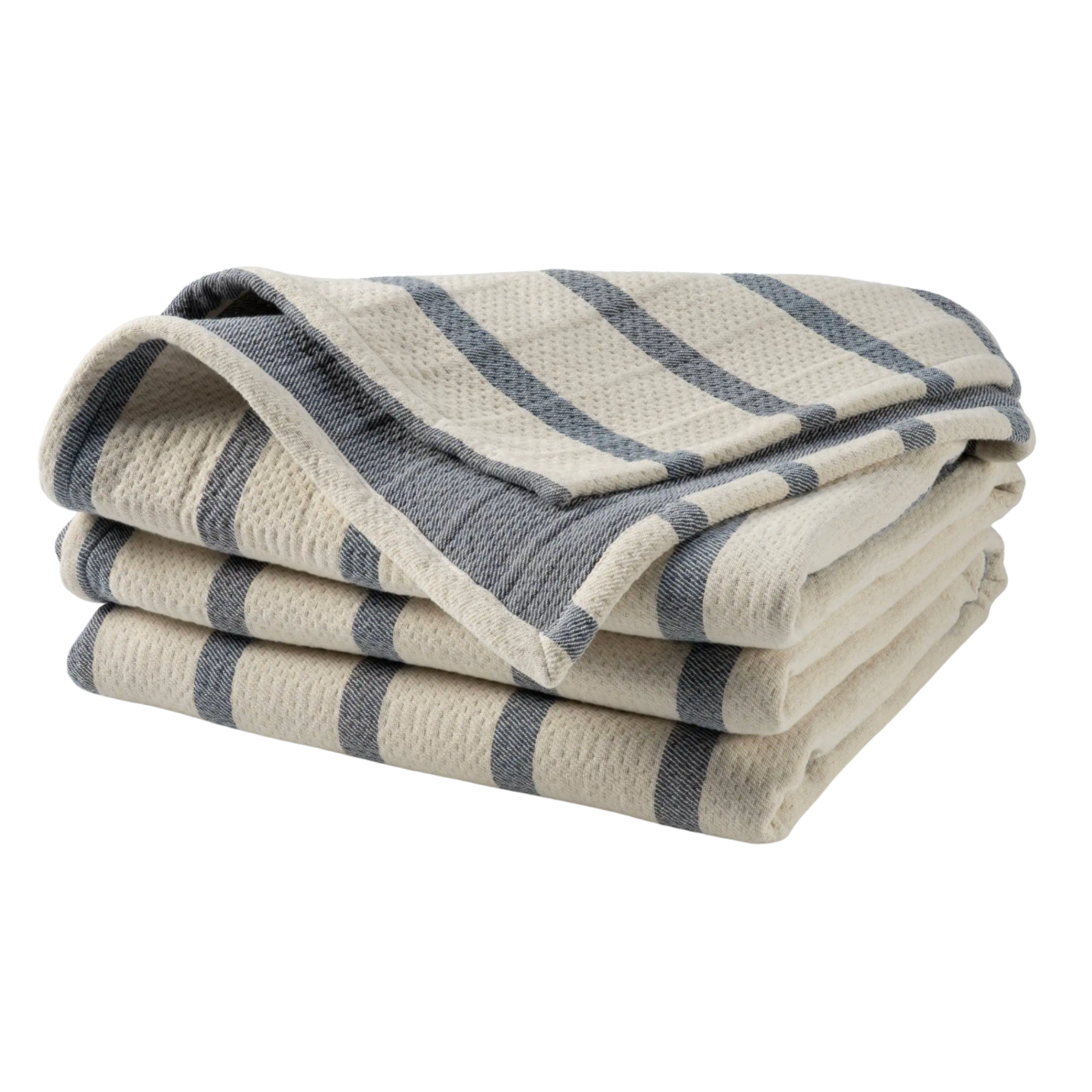Lowen Stripe Blanket - Dusk