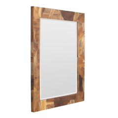 Muriel Teak Mirror