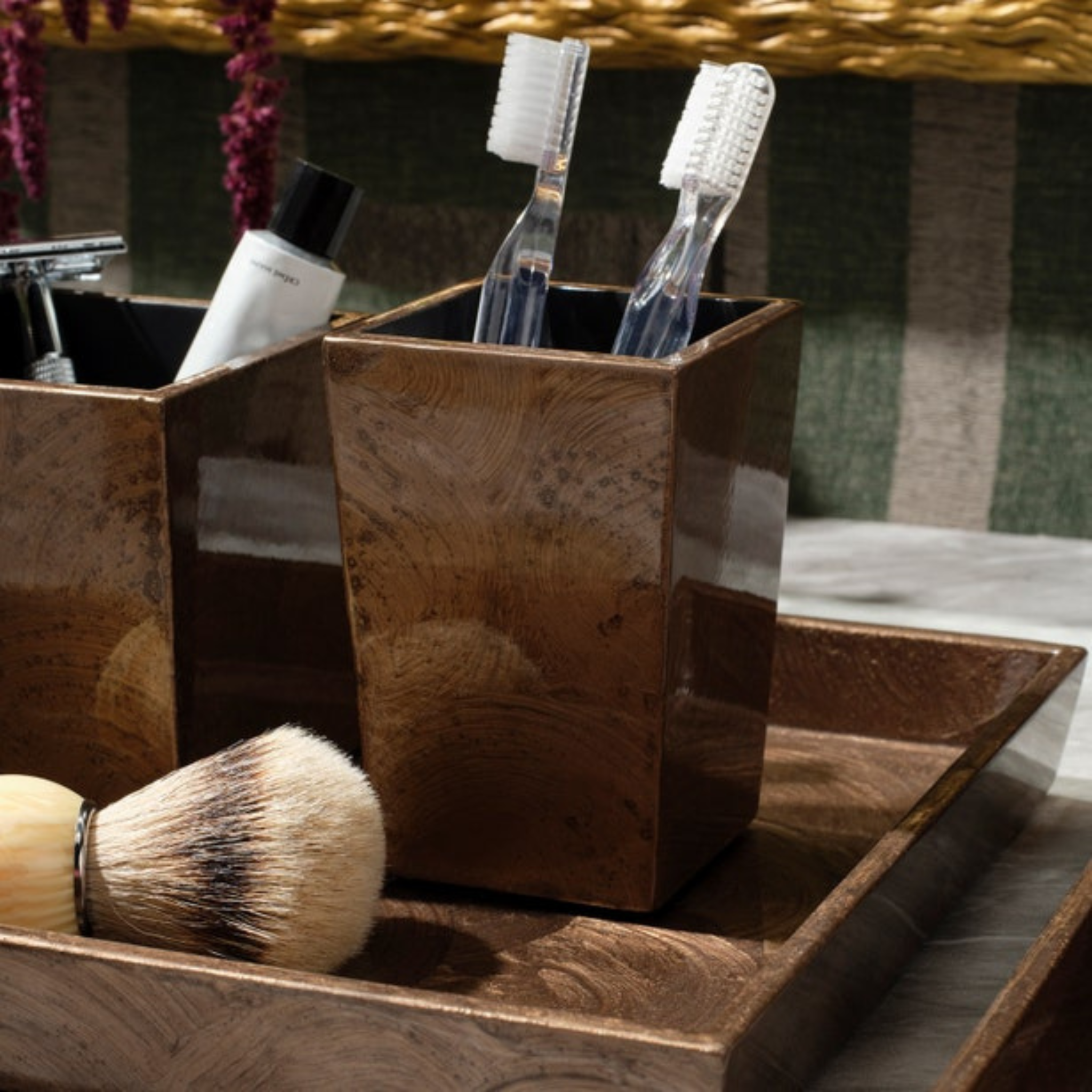 Navagio Mocha Bath Accessories