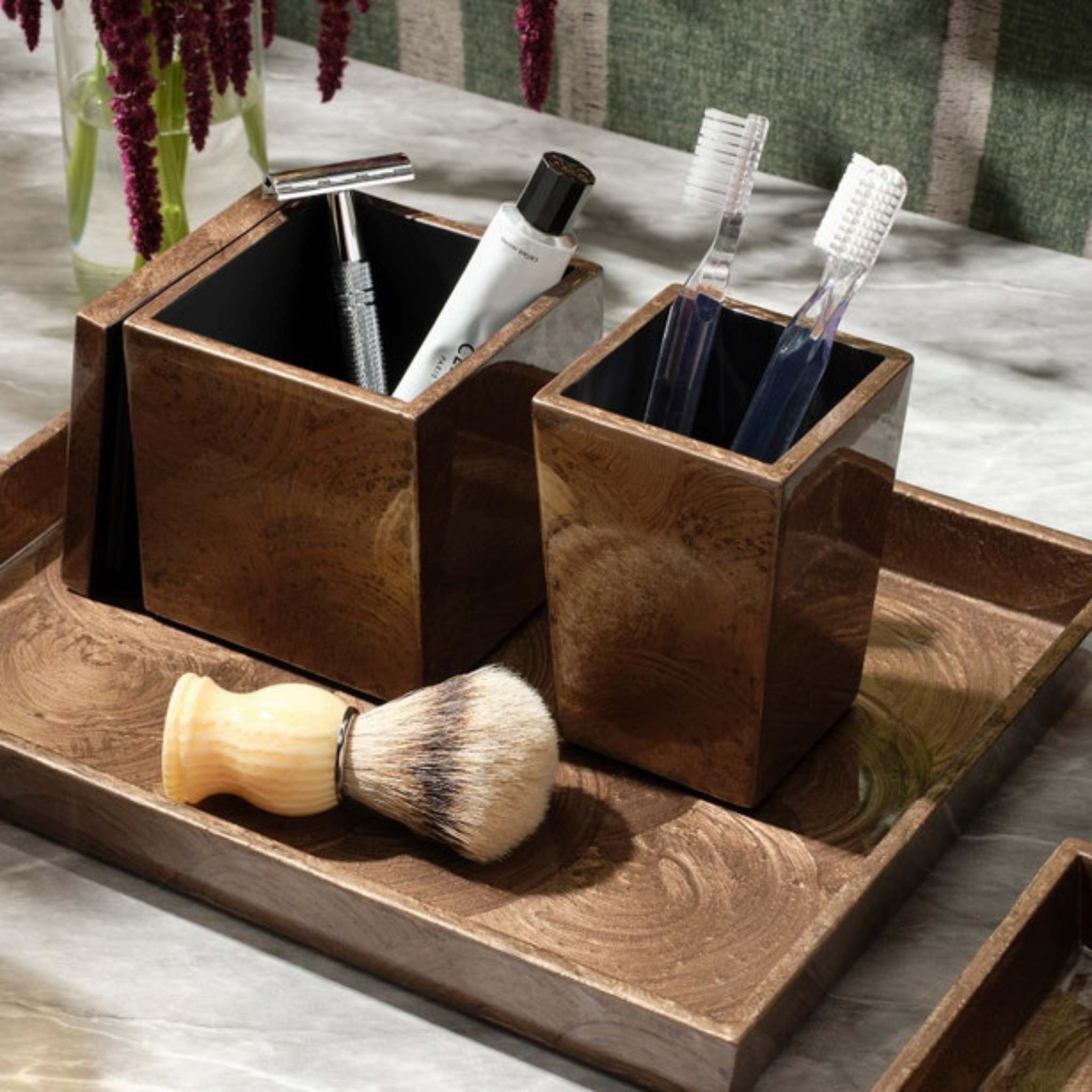 Navagio Mocha Bath Accessories