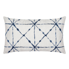 Ocean Escape Indigo Indoor/Outdoor Pillow