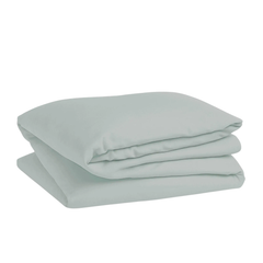 Organic Cotton Duvet Cover - Sky