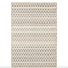 Poppy Natural Handwoven Wool Rug