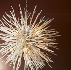 Sea Urchin Chandelier - White
