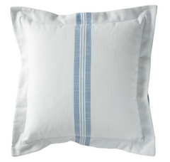 Classic Chambray Stripe - Outdoor Pillow