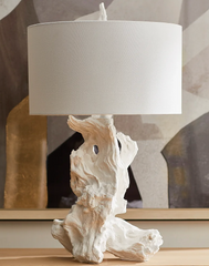 Westwind Driftwood White Table Lamp
