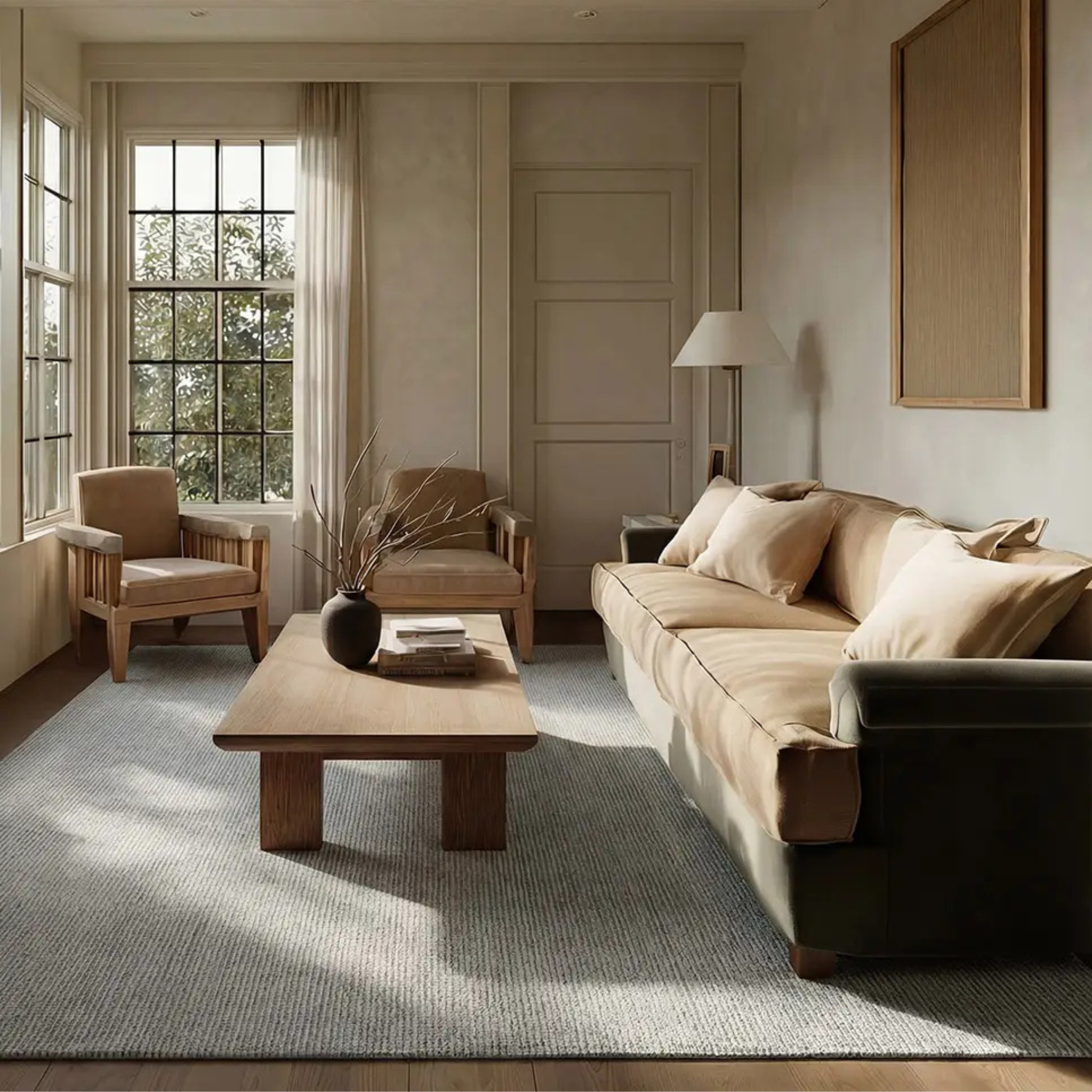 Seabrook Texture Rug - Grey